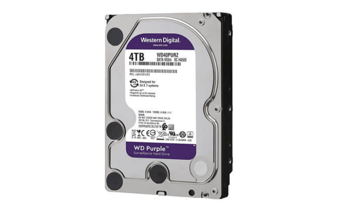 WD Purple 4 TB 5400 rpm
